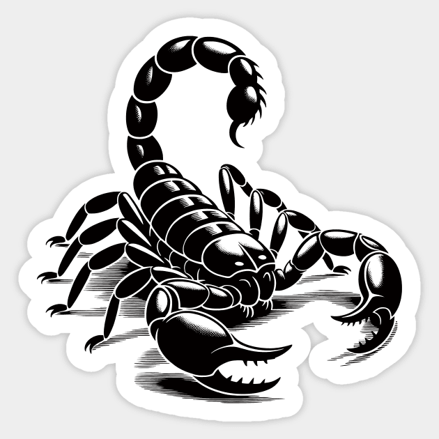 Scorpion Sticker by CreativeSage